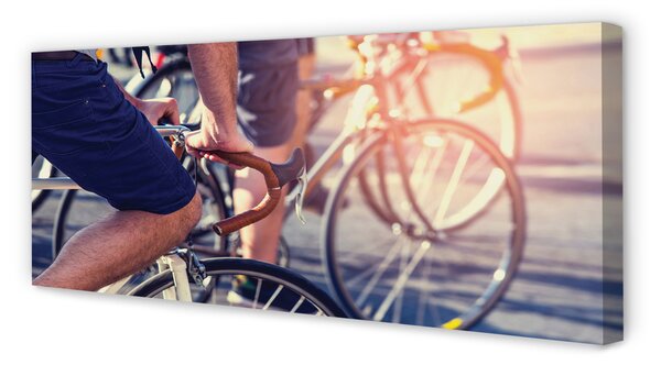 Tablouri canvas biciclişti persoane