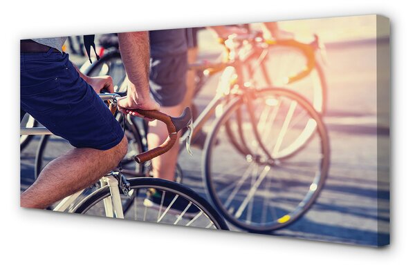 Tablouri canvas biciclişti persoane