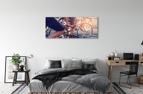 Tablouri canvas biciclişti persoane