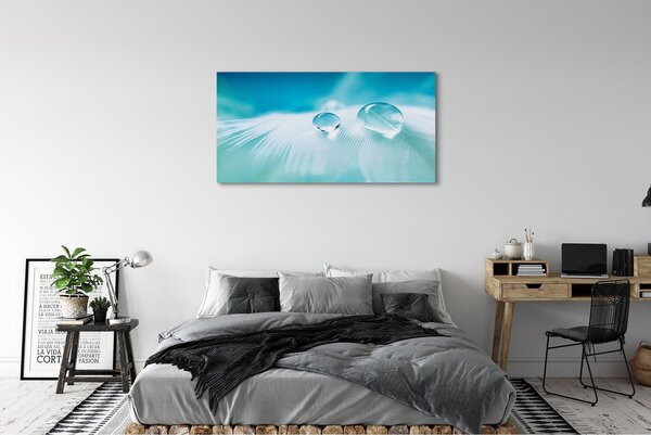 Tablouri canvas Picături de apă macro