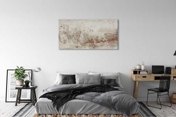 Tablouri canvas caramida perete Vintage