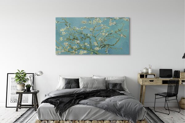Tablouri canvas Art migdale floare