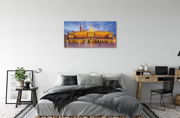 Tablouri canvas Cracovia pânză apus de soare