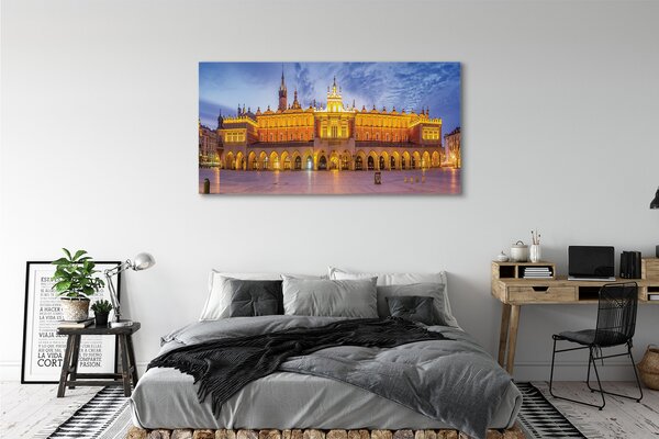 Tablouri canvas Cracovia pânză apus de soare