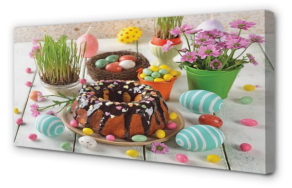 Tablouri canvas flori tort ou
