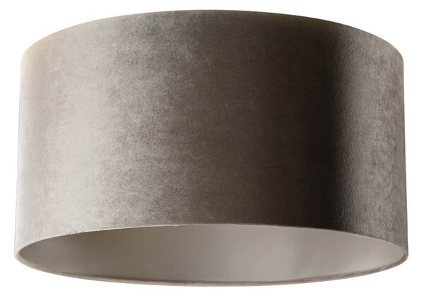 Abajur din catifea taupe 50/50/25