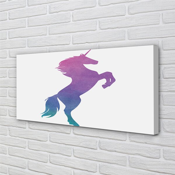 Tablouri canvas pictat unicorn
