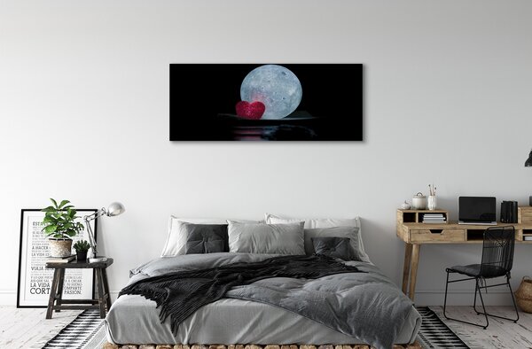 Tablouri canvas Inima lunii