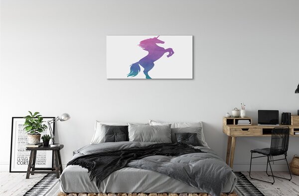Tablouri canvas pictat unicorn