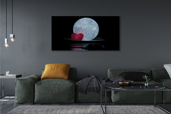 Tablouri canvas Inima lunii