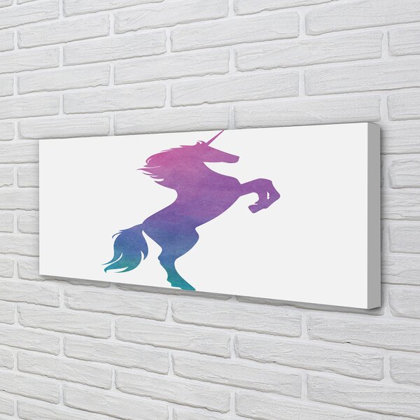 Tablouri canvas pictat unicorn