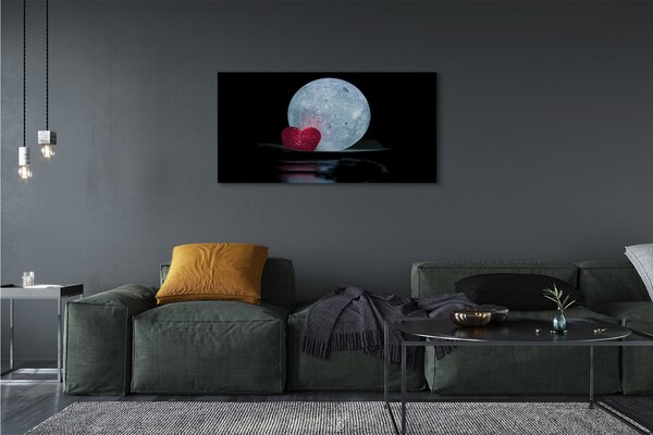 Tablouri canvas Inima lunii