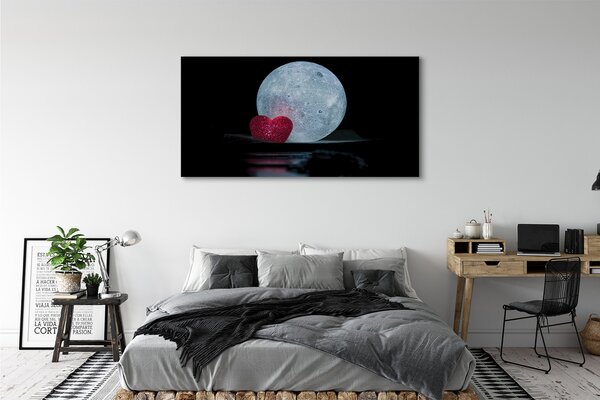 Tablouri canvas Inima lunii