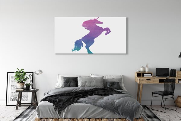 Tablouri canvas pictat unicorn