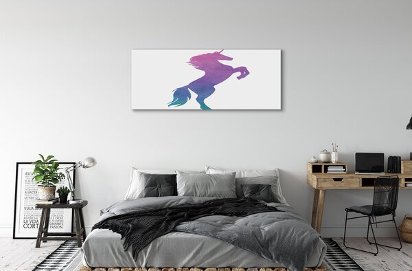 Tablouri canvas pictat unicorn