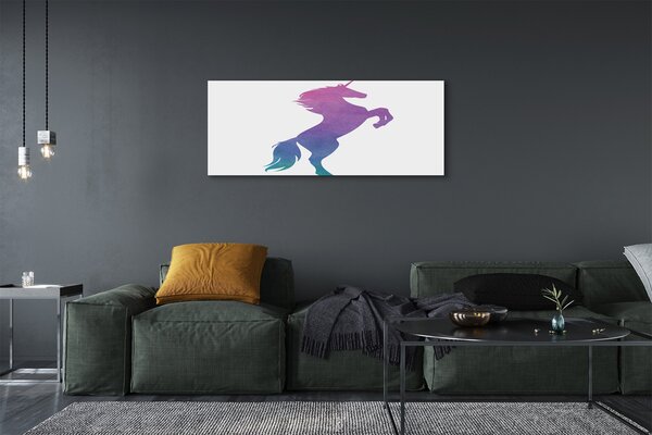 Tablouri canvas pictat unicorn