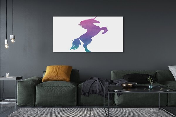Tablouri canvas pictat unicorn