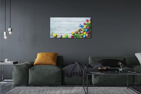 Tablouri canvas Ouă de lalele fluture
