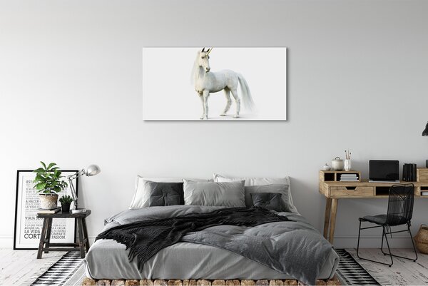 Tablouri canvas inorog alb