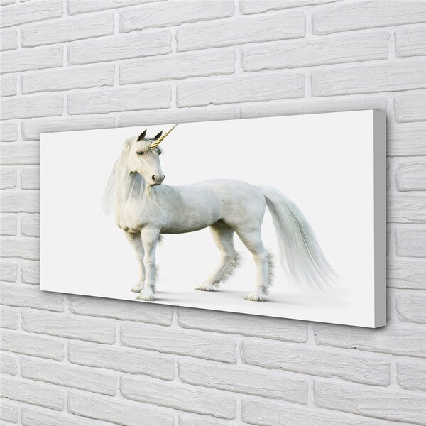 Tablouri canvas inorog alb