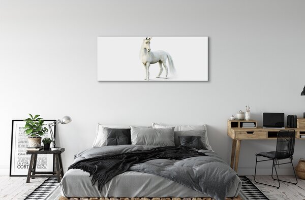 Tablouri canvas inorog alb