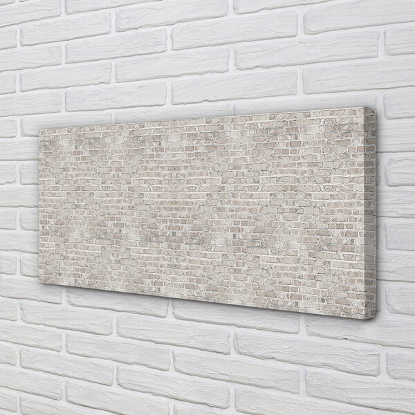 Tablouri canvas caramida perete Vintage