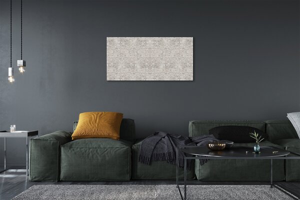 Tablouri canvas caramida perete Vintage