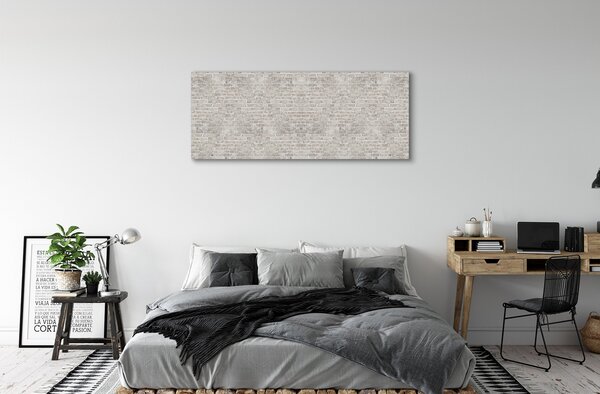 Tablouri canvas caramida perete Vintage