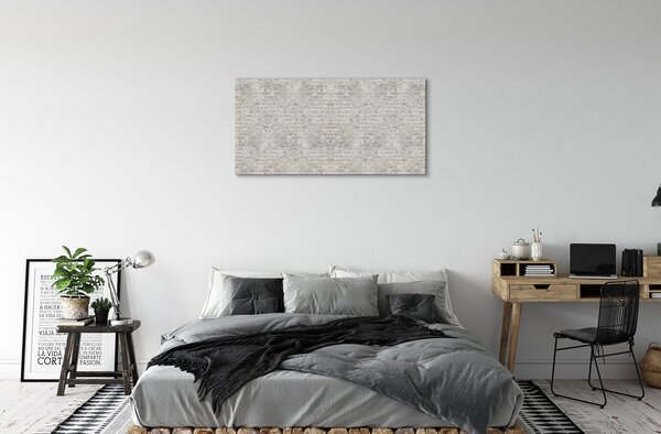 Tablouri canvas caramida perete Vintage