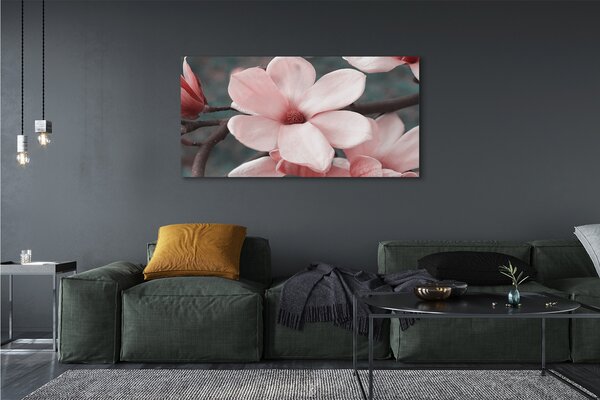 Tablouri canvas flori roz