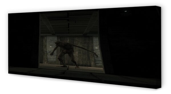 Tablouri canvas clădire întuneric Zombie