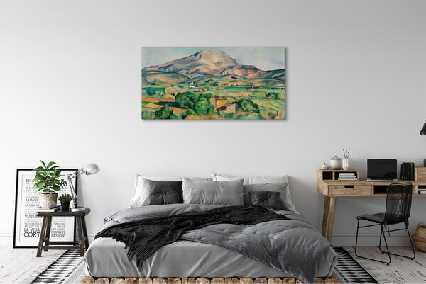Tablouri canvas Art luncă în vederea partea de sus
