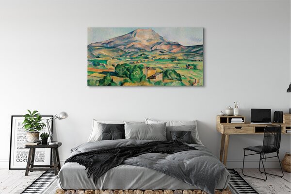 Tablouri canvas Art luncă în vederea partea de sus