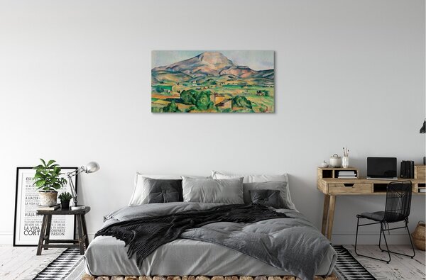 Tablouri canvas Art luncă în vederea partea de sus