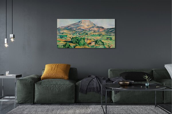 Tablouri canvas Art luncă în vederea partea de sus