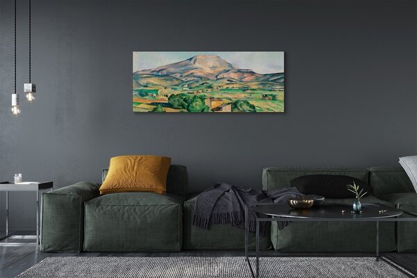 Tablouri canvas Art luncă în vederea partea de sus
