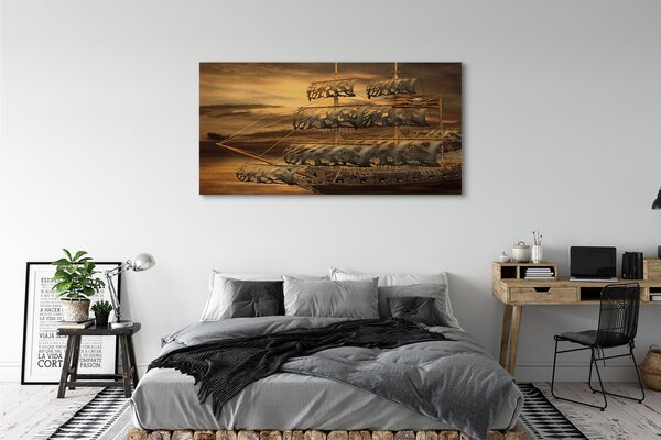 Tablouri canvas nori de nave maritime