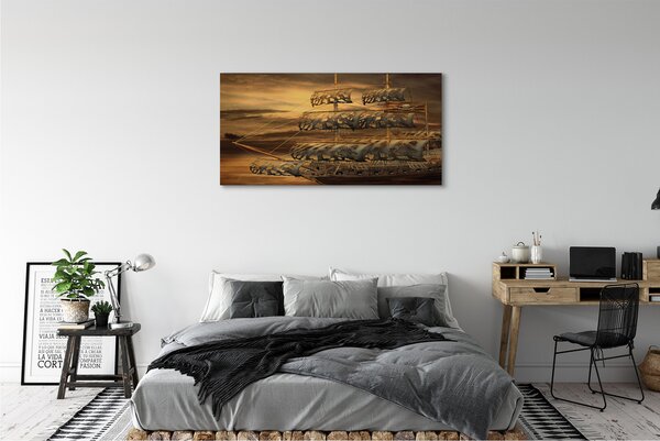 Tablouri canvas nori de nave maritime