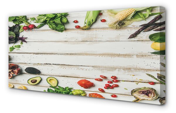 Tablouri canvas Spanac Avocado Corn