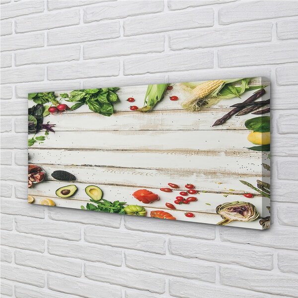 Tablouri canvas Spanac Avocado Corn