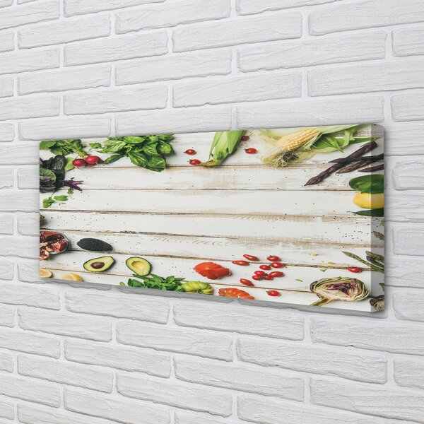 Tablouri canvas Spanac Avocado Corn