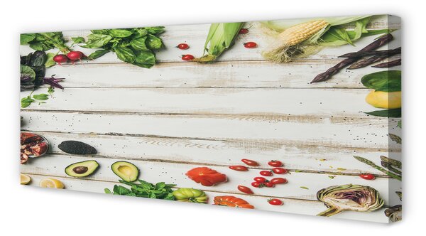 Tablouri canvas Spanac Avocado Corn