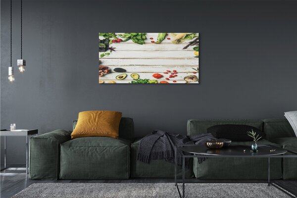 Tablouri canvas Spanac Avocado Corn