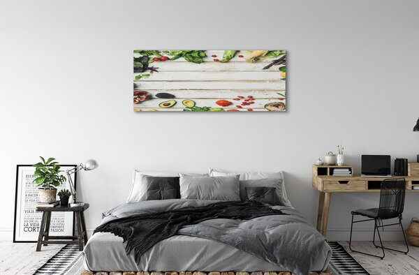 Tablouri canvas Spanac Avocado Corn