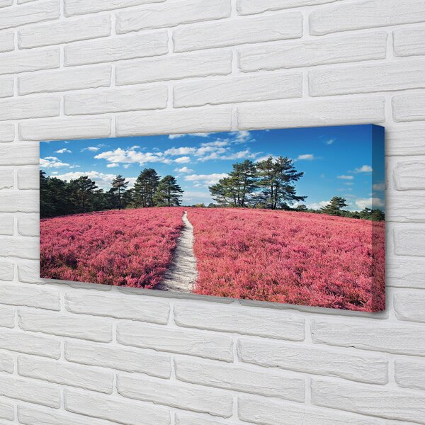 Tablouri canvas Câmp Heathers pădure