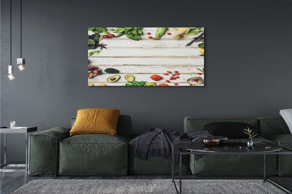 Tablouri canvas Spanac Avocado Corn