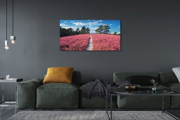 Tablouri canvas Câmp Heathers pădure