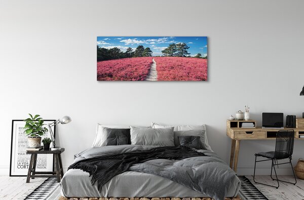 Tablouri canvas Câmp Heathers pădure