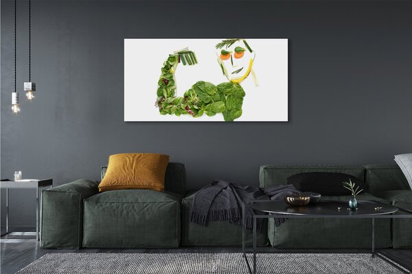 Tablouri canvas Caracter cu legume