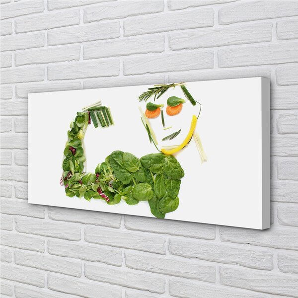 Tablouri canvas Caracter cu legume